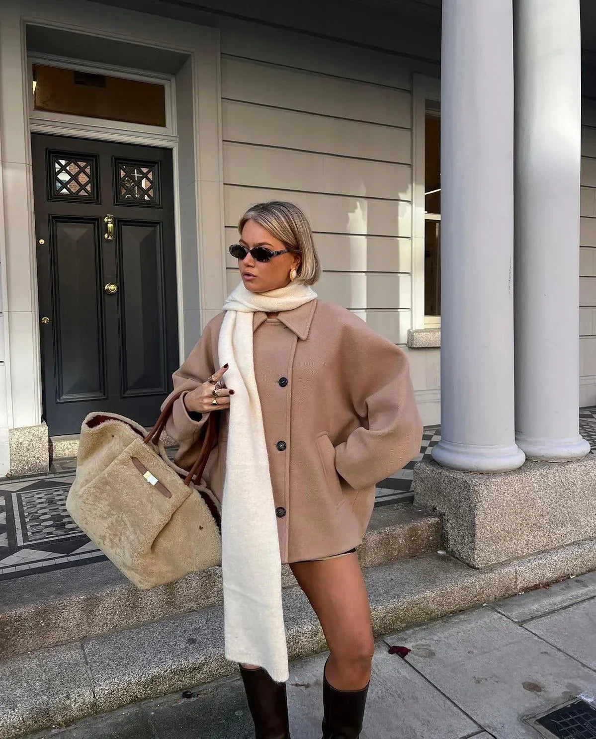 YAYA | Oversized Wool Coat